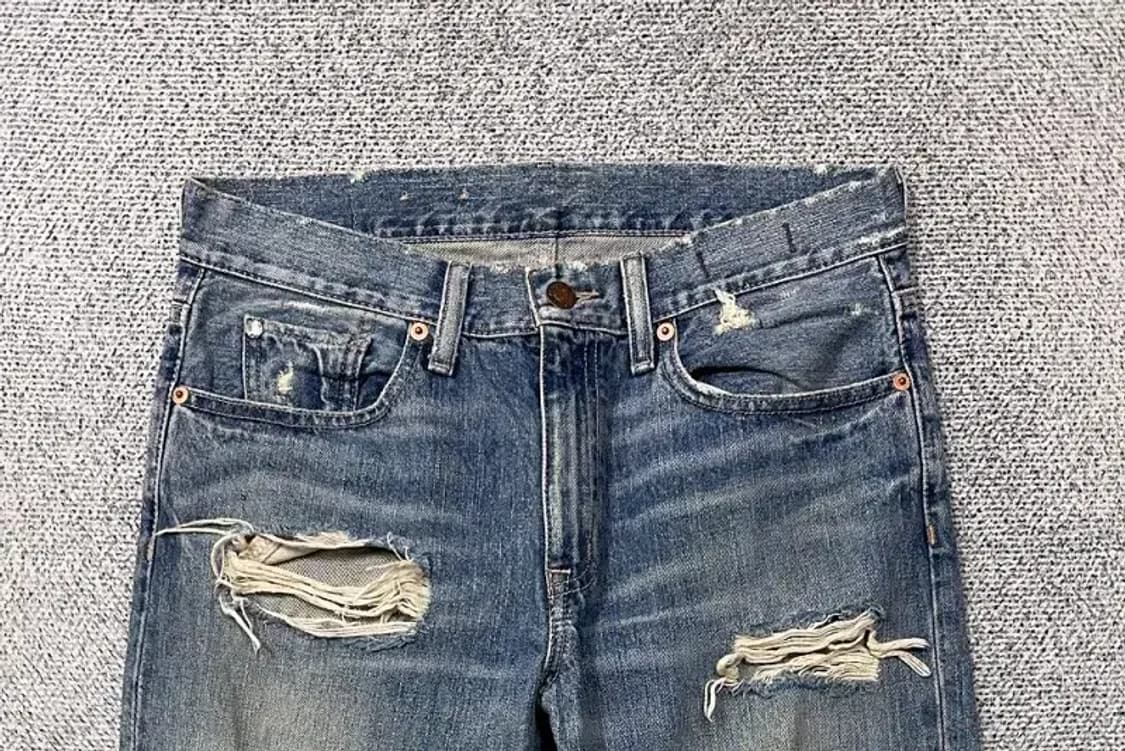 폴로 빈티지 여성 무파 청바지 25 상품이미지3