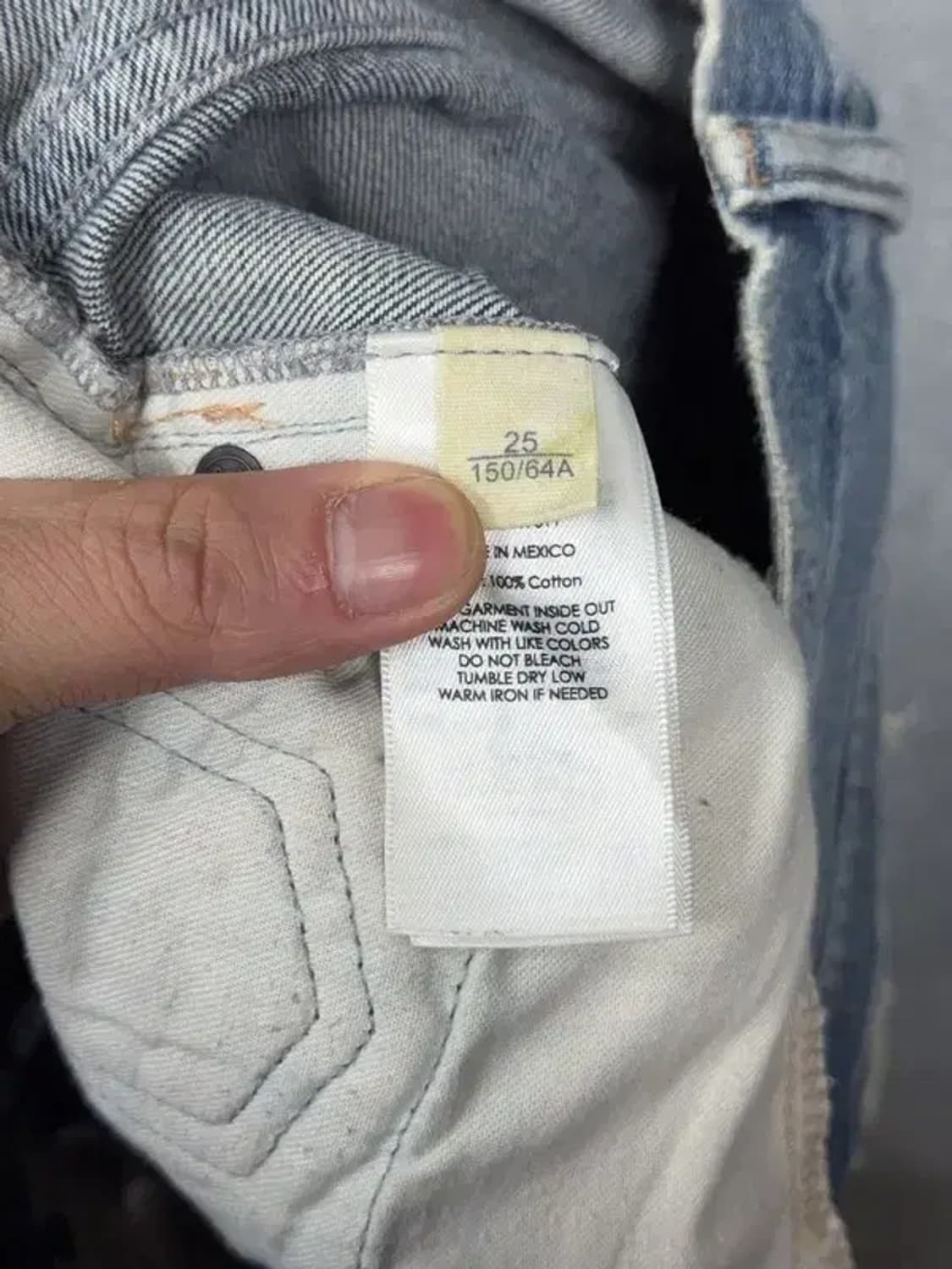 폴로 빈티지 여성 무파 청바지 25 상품이미지7