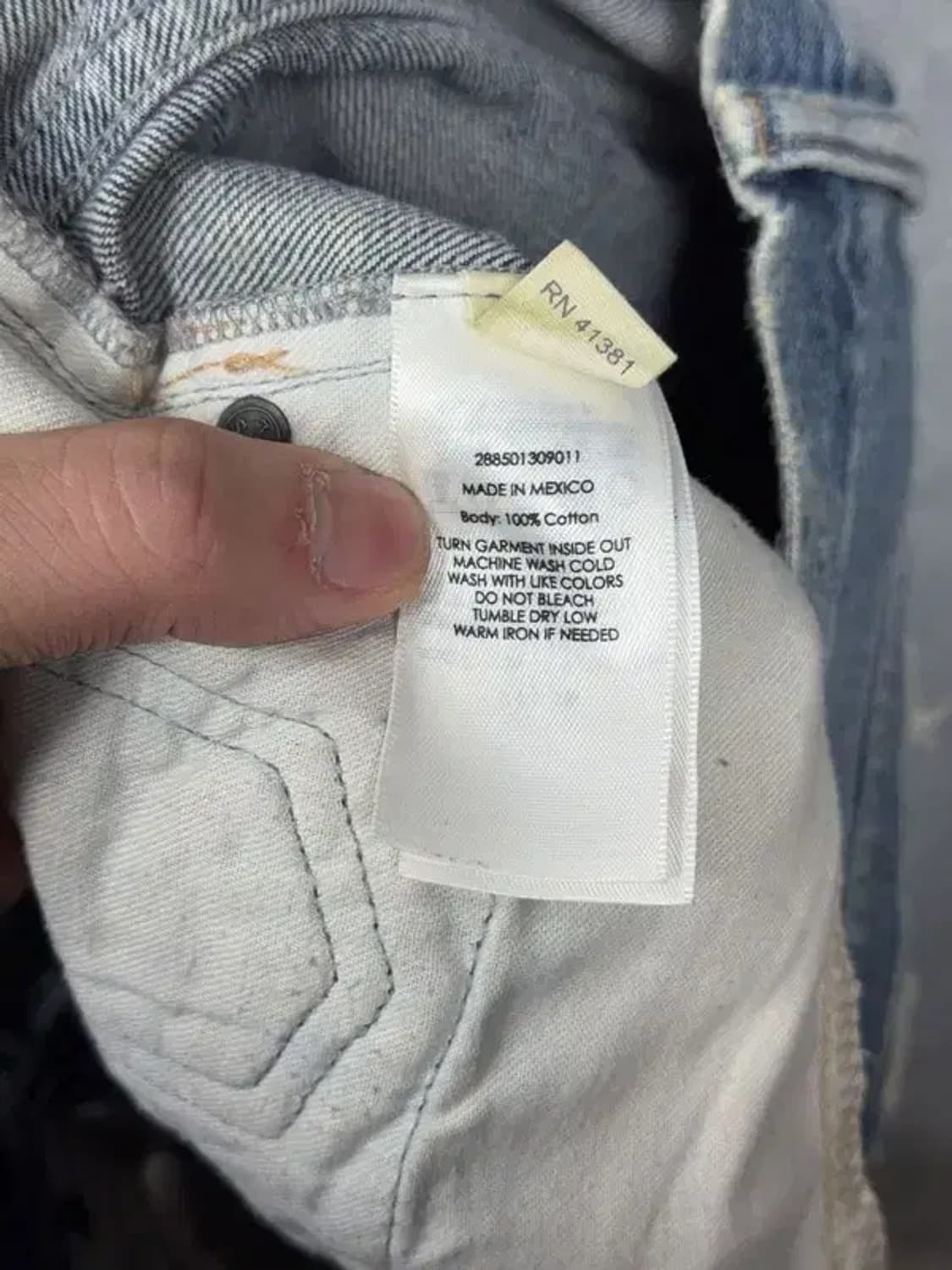 폴로 빈티지 여성 무파 청바지 25 상품이미지8