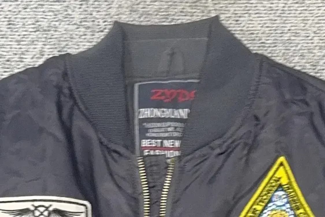 빈티지 공군 패치 MA-1 항공 점퍼 L 상품이미지5