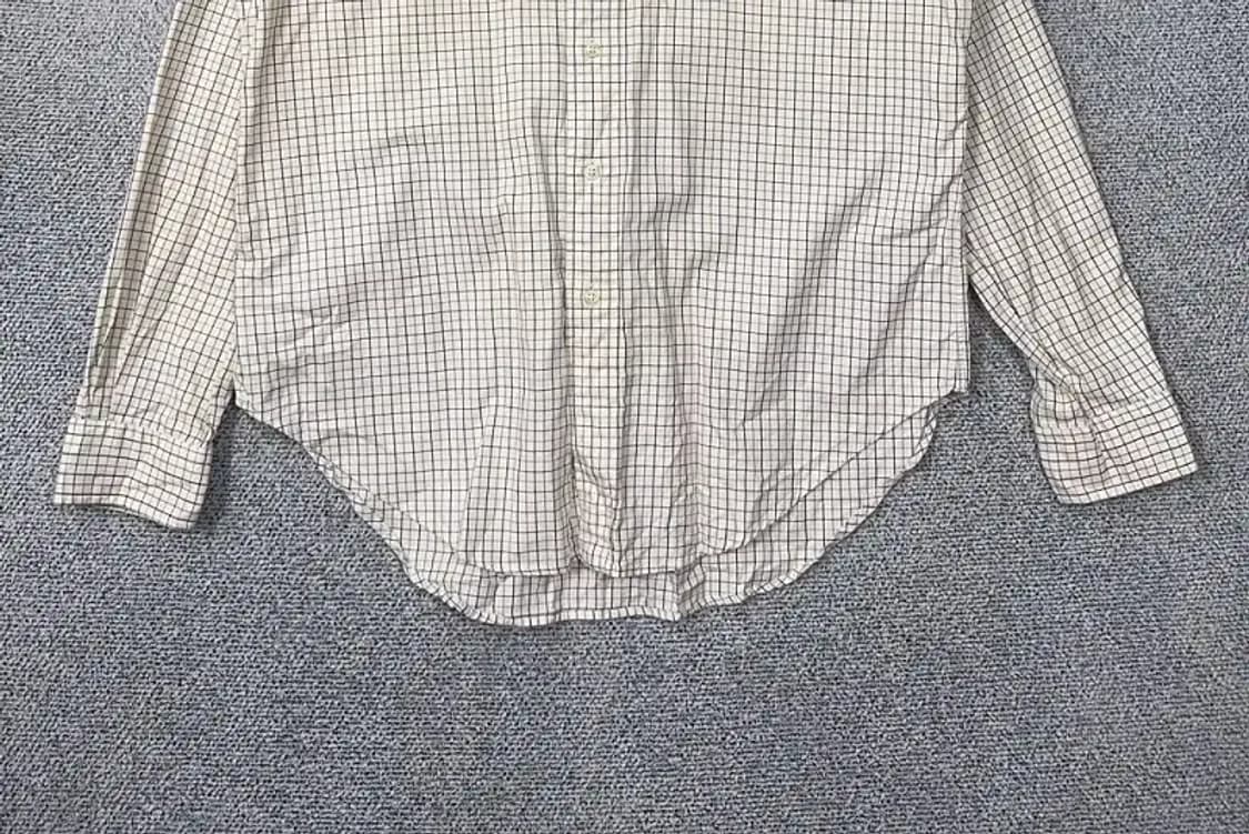 폴로 랄프로렌 로고 베이지 체크 셔츠 M 상품이미지4