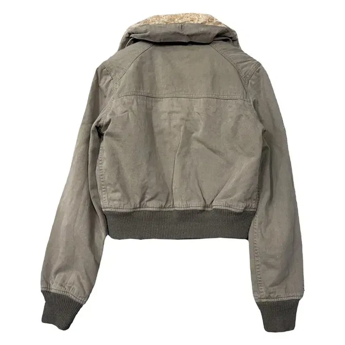 아베크롬비 Y2K 브라운 울프죠 자켓 S 상품이미지2