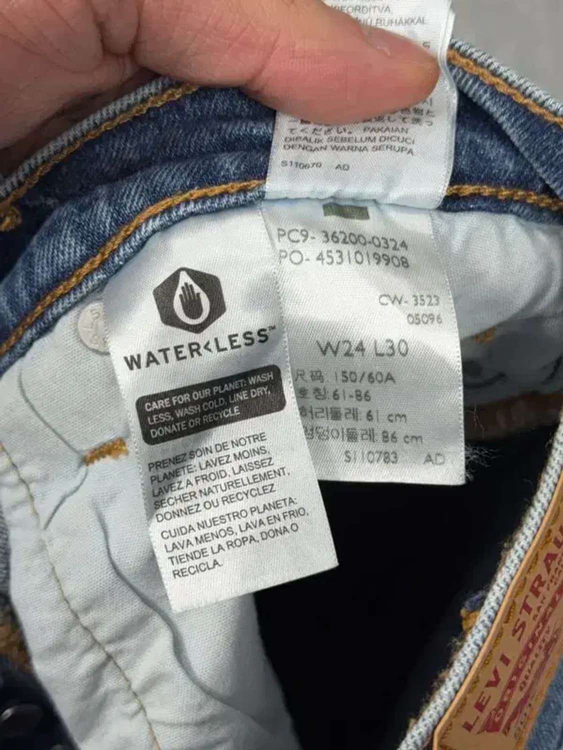 리바이스 501 연청 캐주얼 청바지 24 상품이미지6