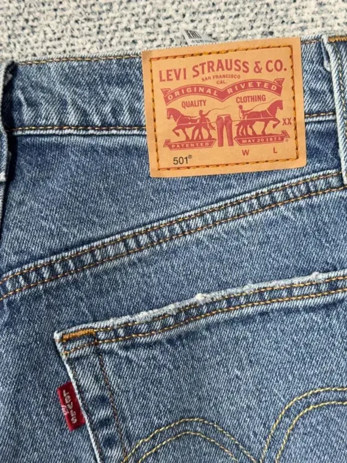 리바이스 501 연청 캐주얼 청바지 24 상품이미지7