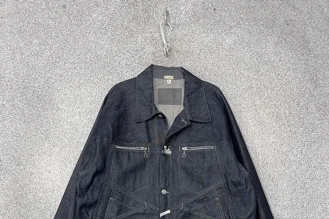 마리떼 프랑소와 저버 진청 생지 인디고 데님 자켓 L 상품이미지3