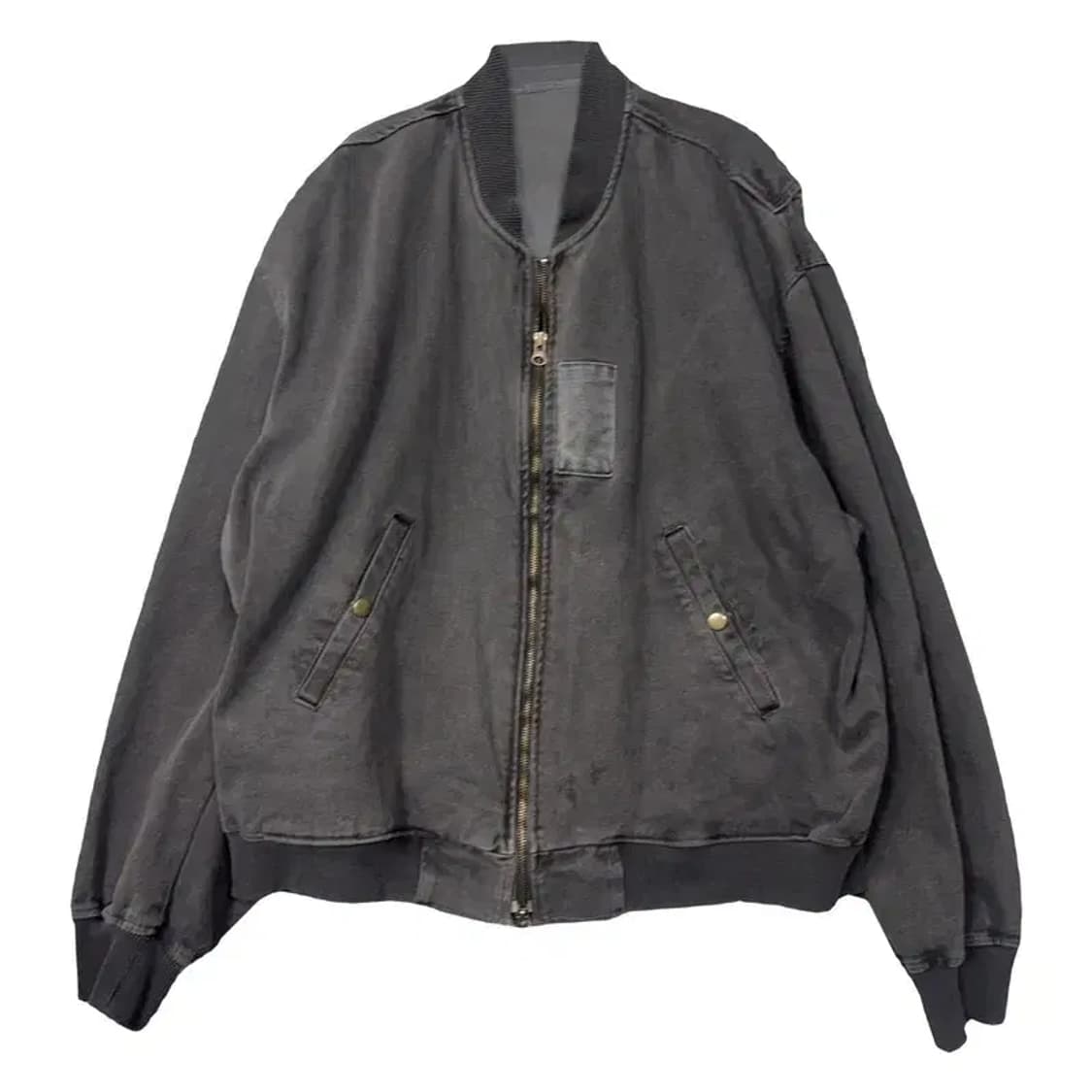 레가시 빈티지 그레이 피그먼트 블루종 자켓 XL 상품이미지1