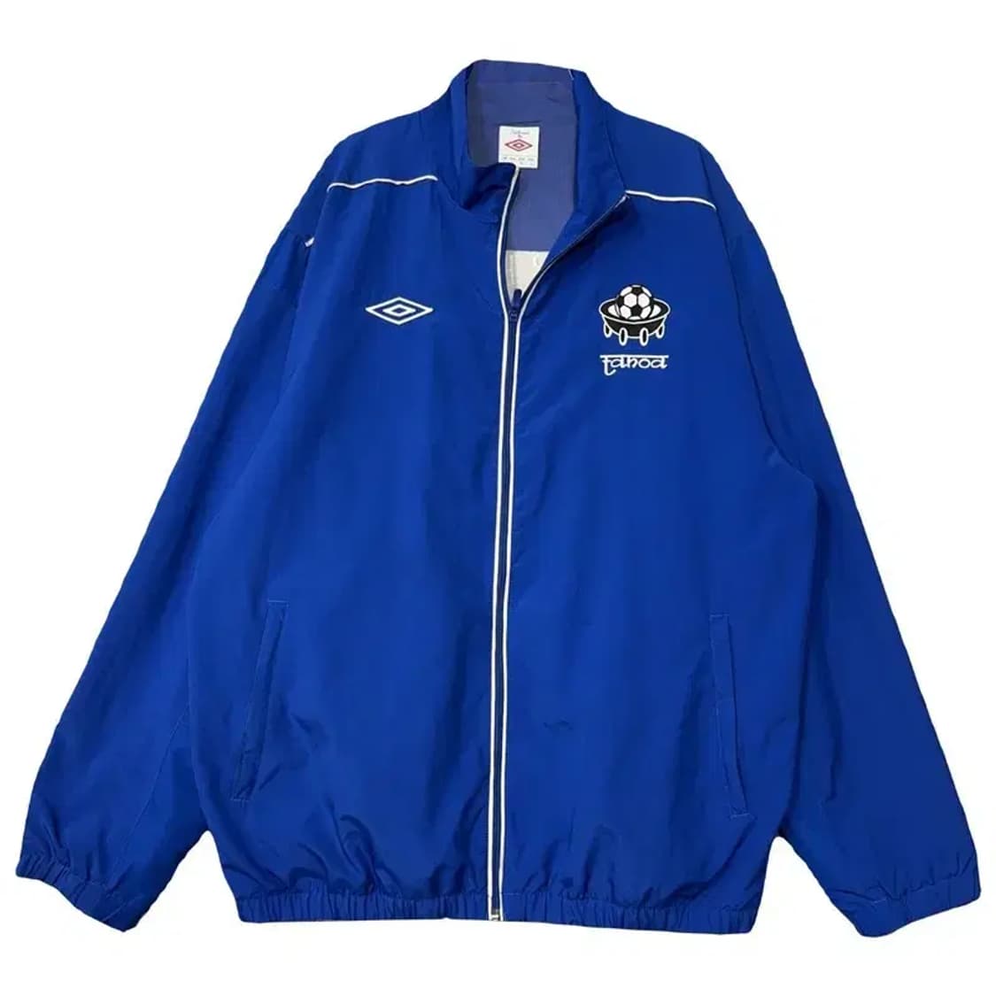 엄브로 블루 로고 프린팅 바람막이 L 상품이미지1