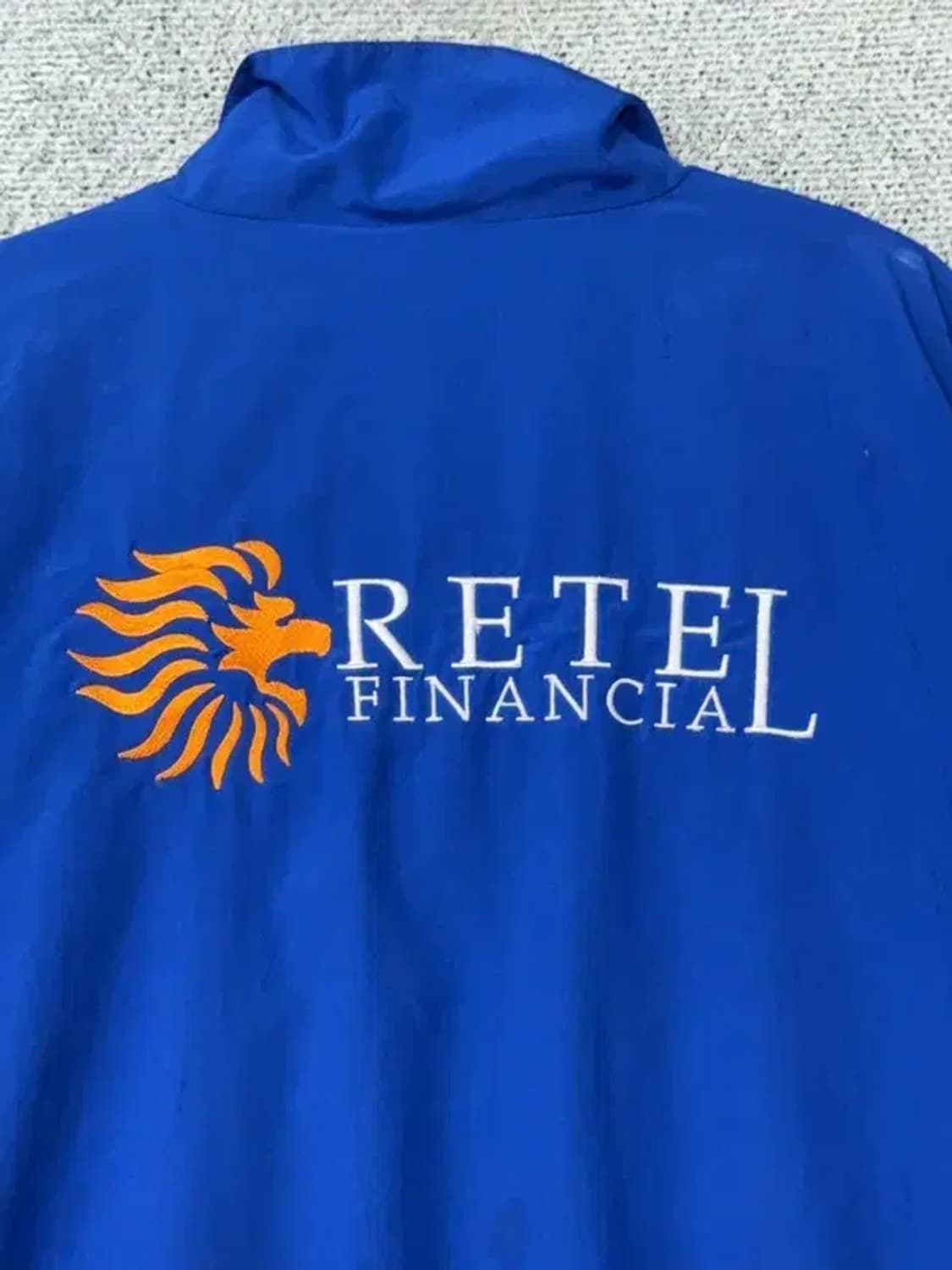 엄브로 블루 로고 프린팅 바람막이 L 상품이미지9