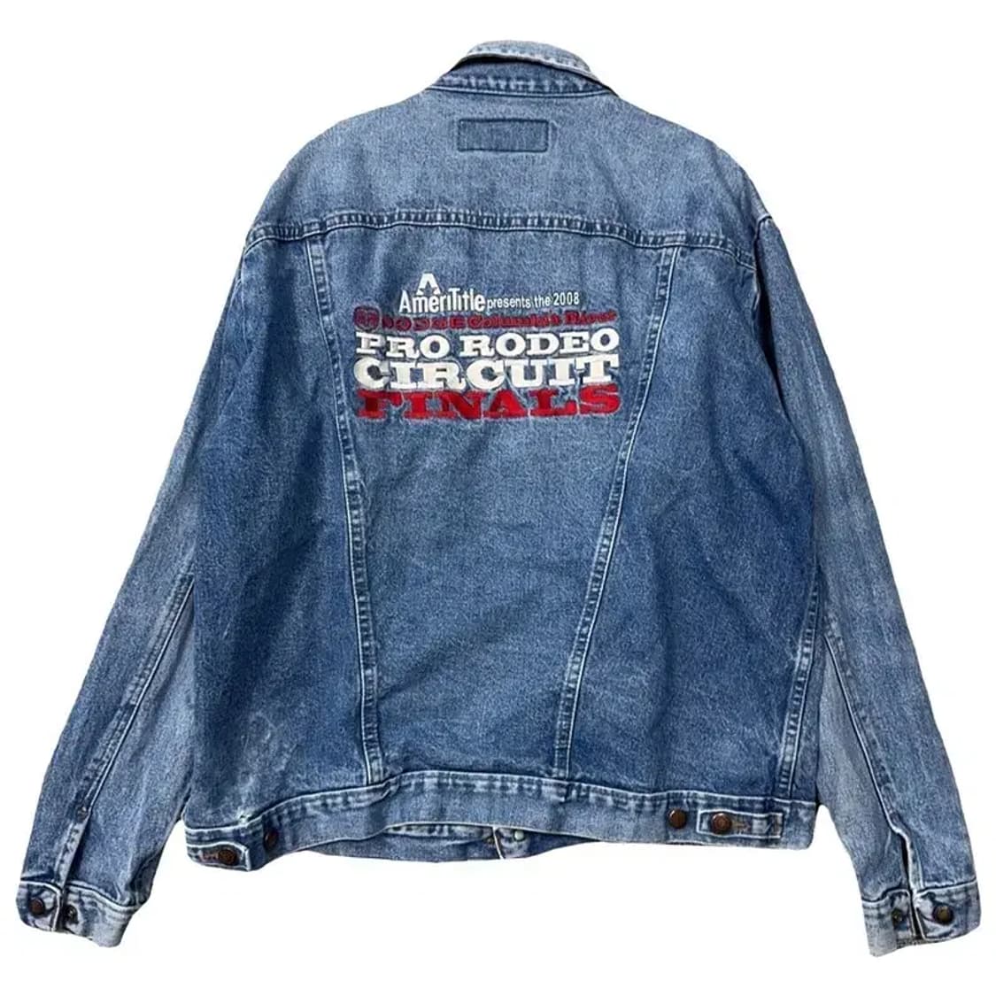 랭글러 빈티지 돌청 워싱 데님자켓 XL 상품이미지1