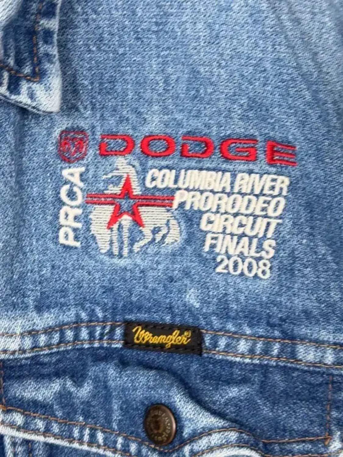 랭글러 빈티지 돌청 워싱 데님자켓 XL 상품이미지7