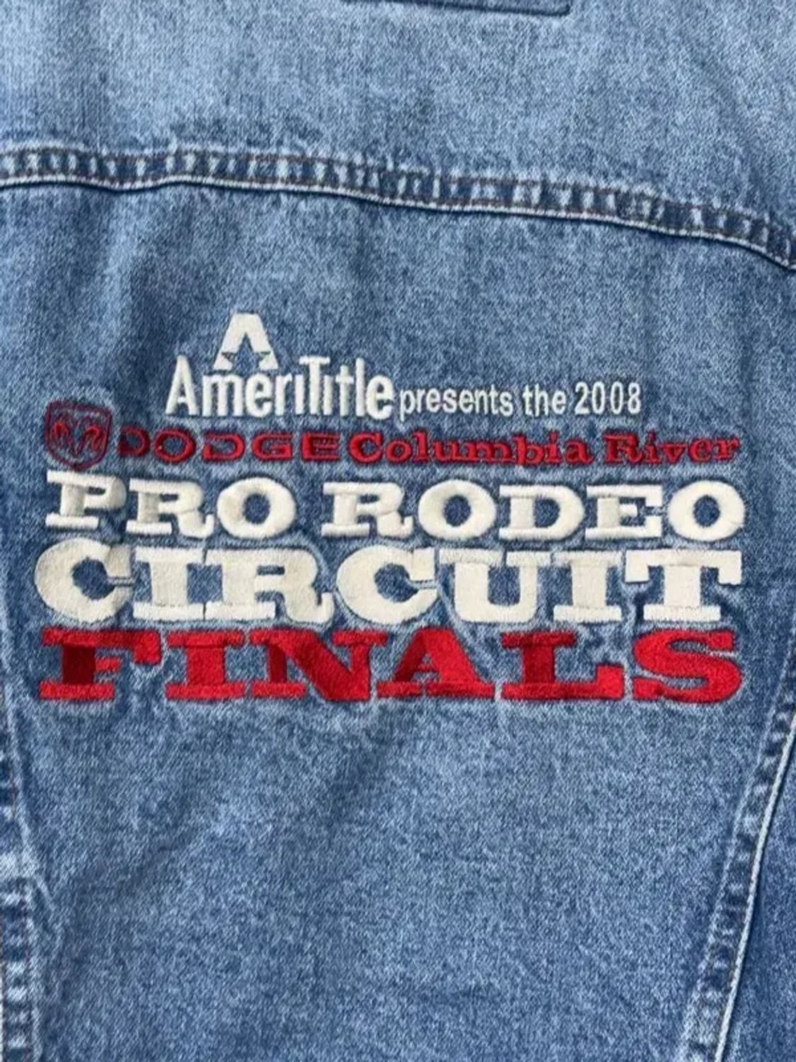 랭글러 빈티지 돌청 워싱 데님자켓 XL 상품이미지8