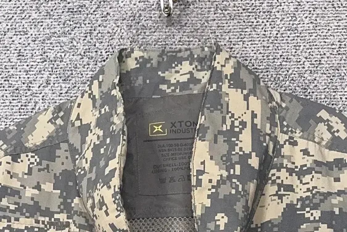 엑스톤즈 밀리터리 카모 테크웨어 조끼 M 상품이미지5