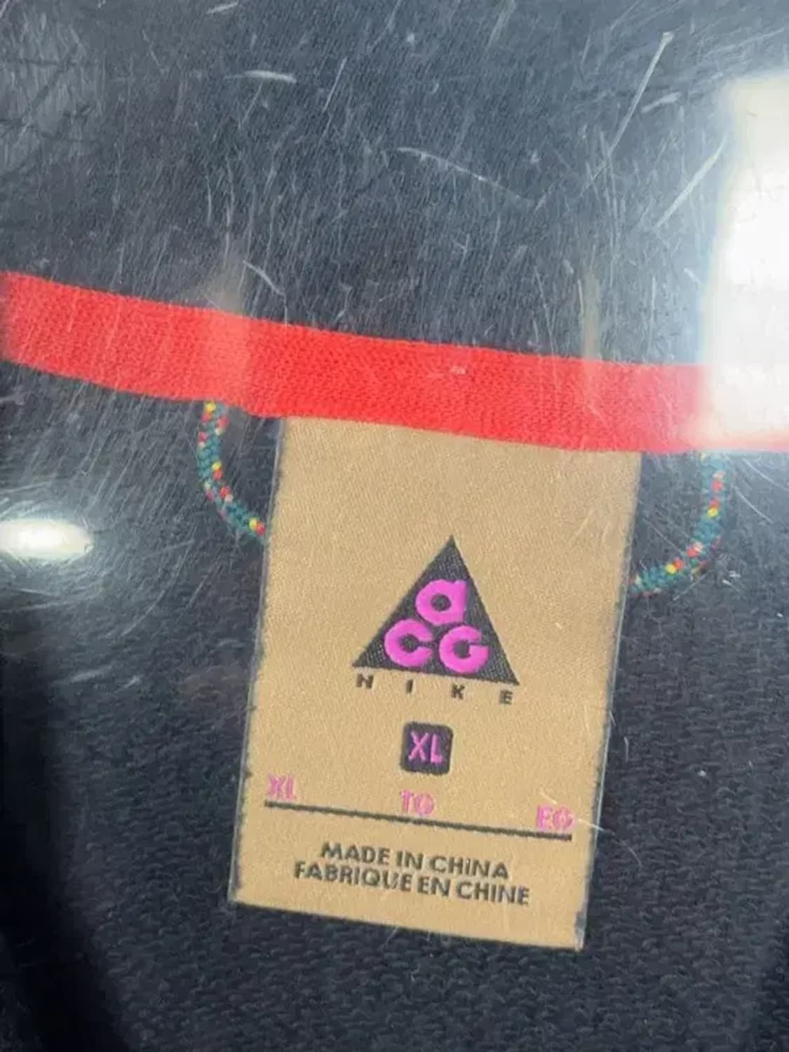 나이키 ACG 네이비 후드티 XL 상품이미지7