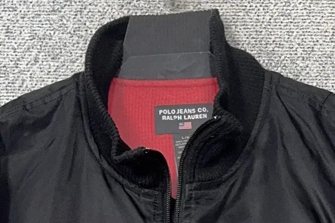 폴로 검빨 빈티지 MA-1 항공 점퍼 L 상품이미지5