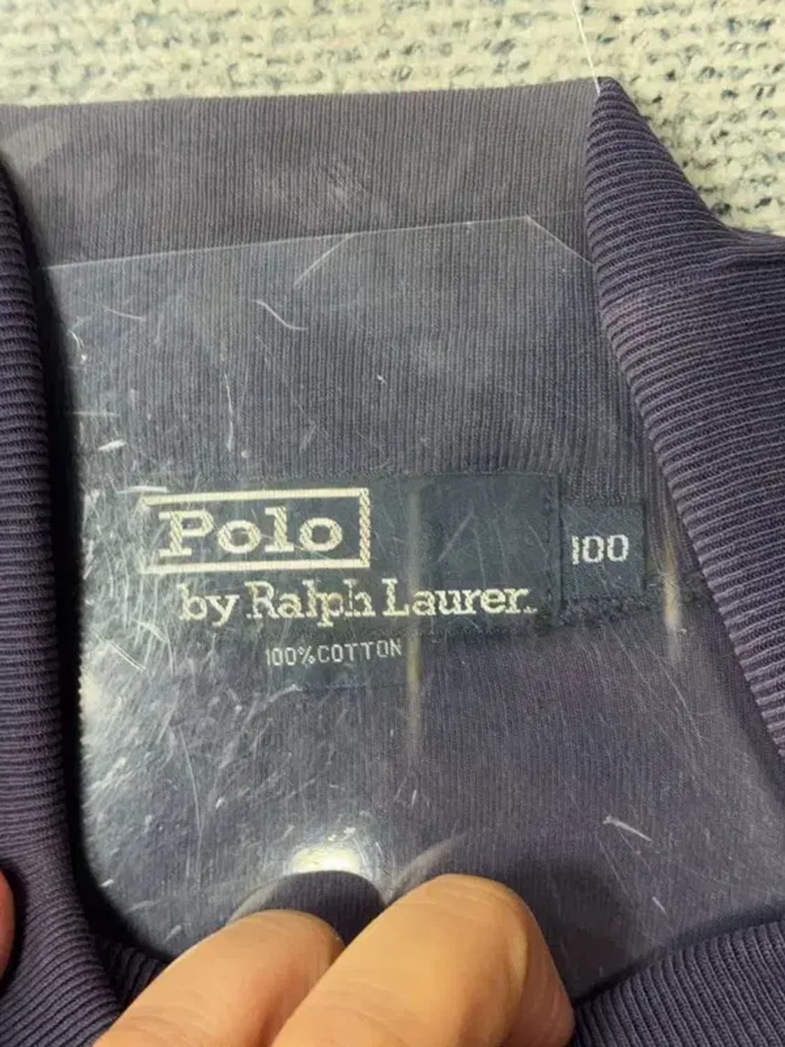 폴로 두산 빈티지 폴라 긴팔티 100 상품이미지8