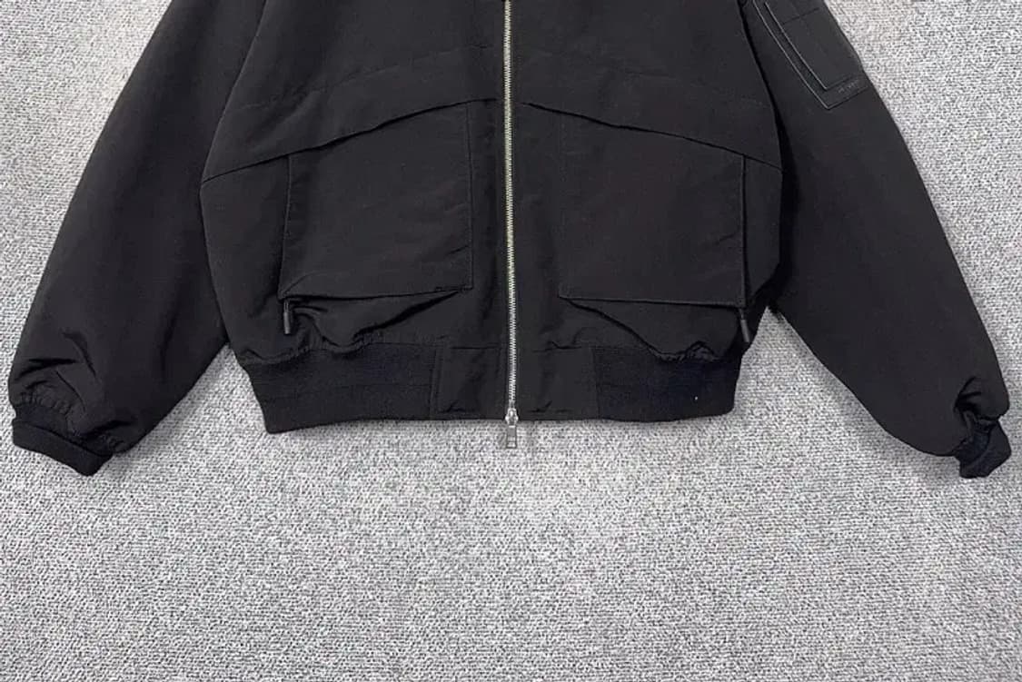 코드그라피 블랙 오버 사이즈 블루종 S 상품이미지4