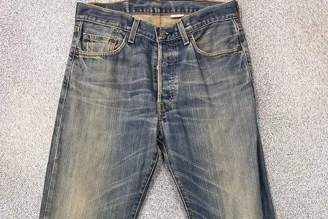 리바이스 501 Y2K 빈티지 워싱 청바지 32 상품이미지3