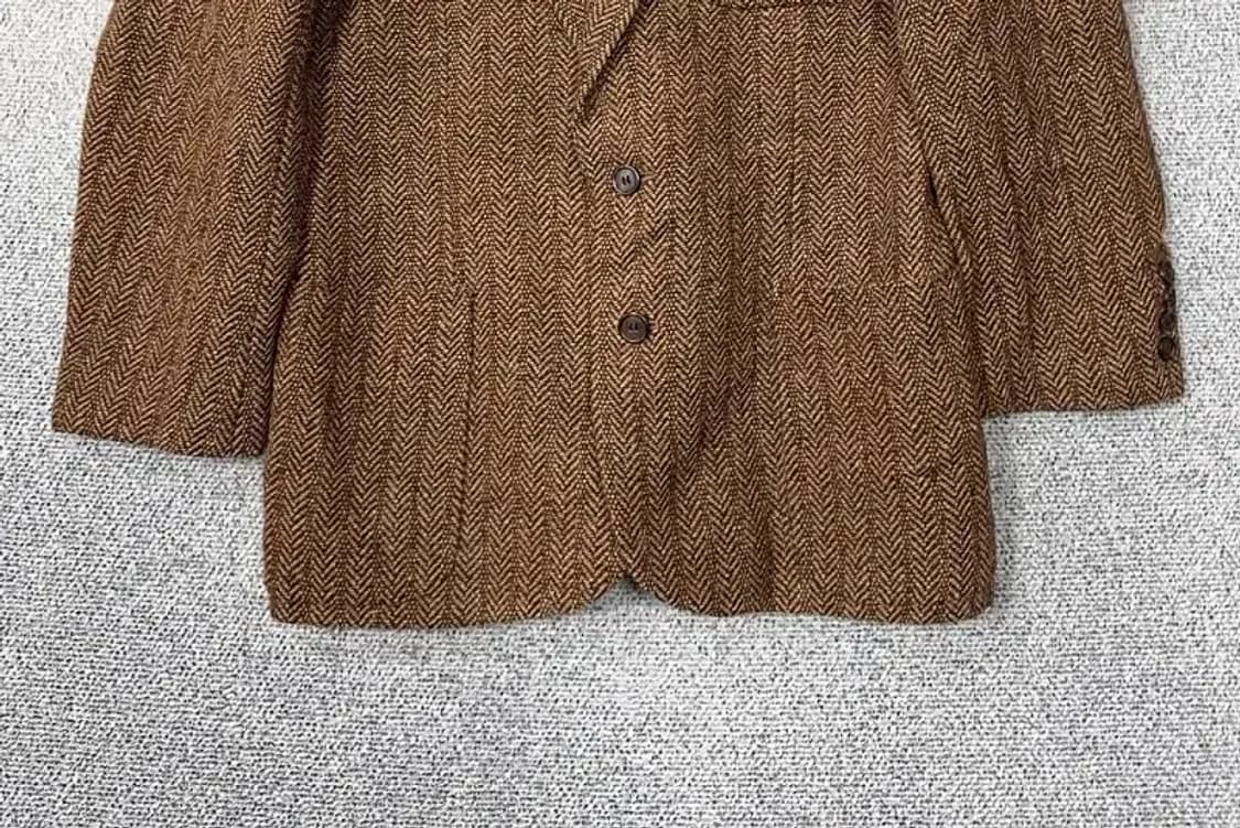 폴로 재팬 빈티지 브라운 체크 블레이저 자켓 L 상품이미지4