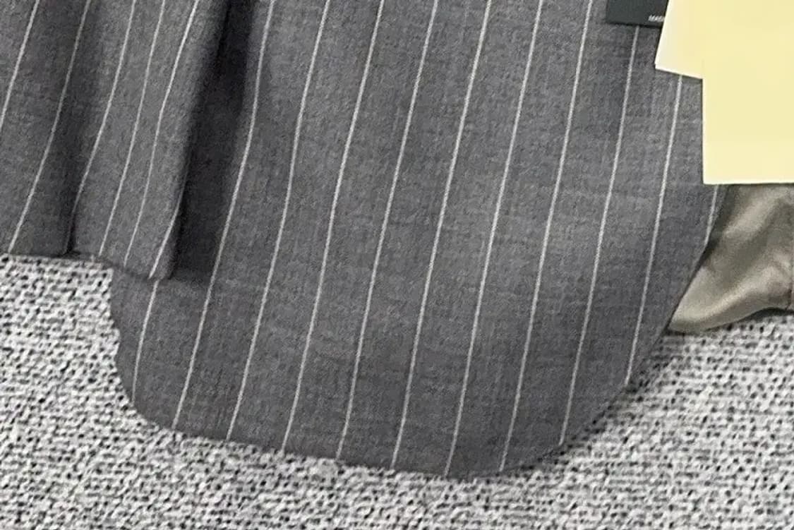 [새상품]폴로 스트라이프 그레이 정장 블레이저 100 상품이미지6