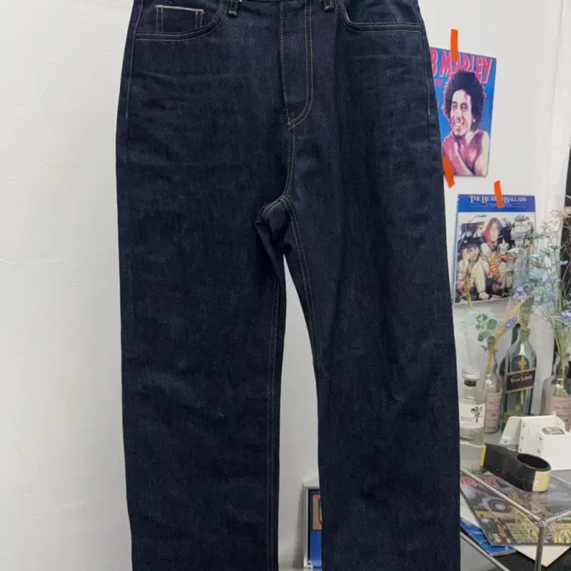 생지 데님 기본 팬츠 M 상품이미지1