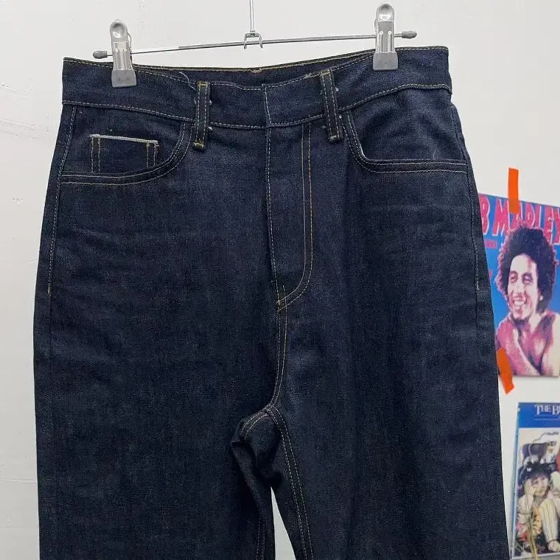 생지 데님 기본 팬츠 M 상품이미지3