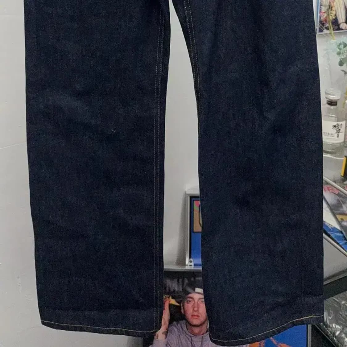 생지 데님 기본 팬츠 M 상품이미지4