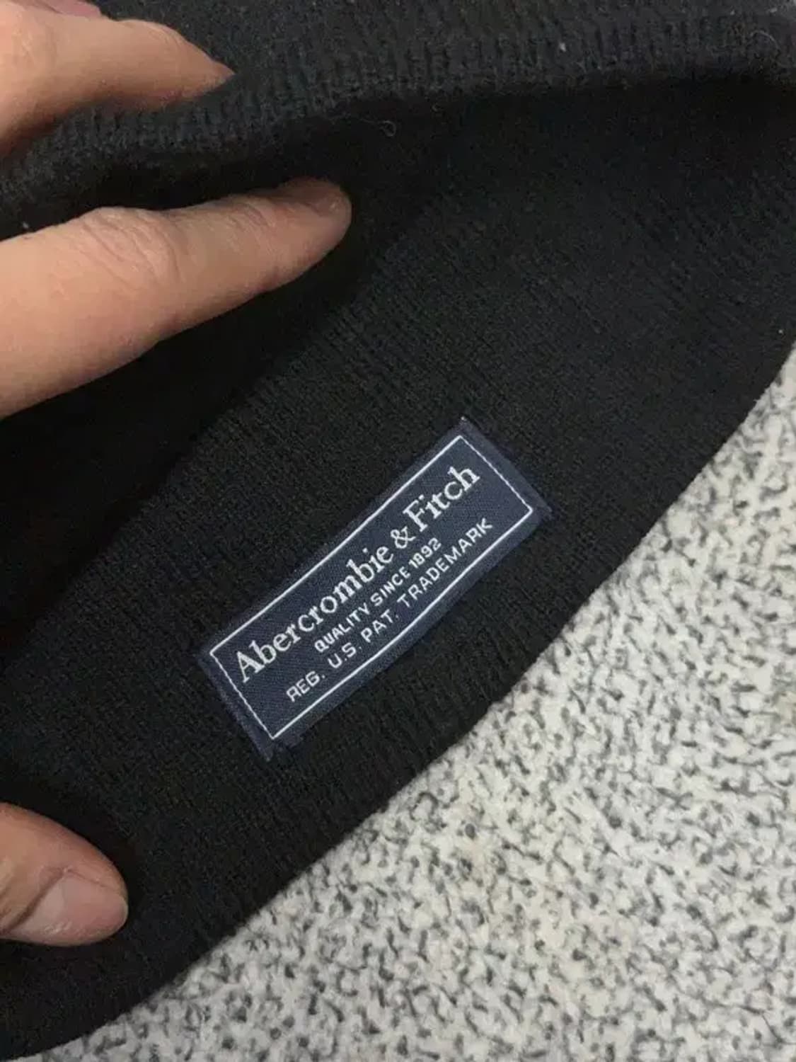 아베크롬비 프린팅 블랙 비니 F 상품이미지4