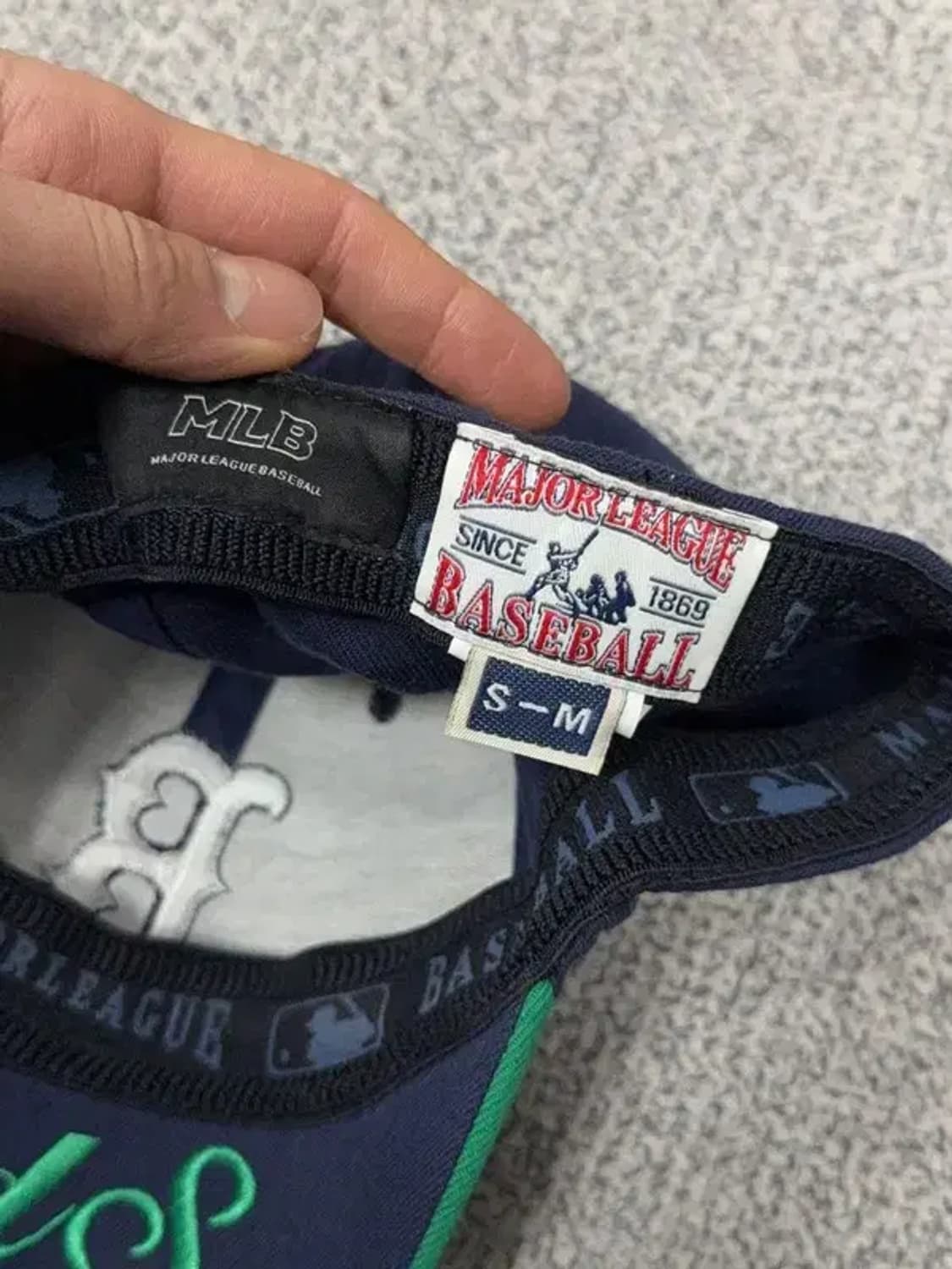 MLB 보스톤 로고 볼캡 S-M 상품이미지5