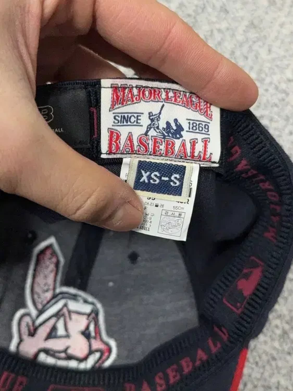 엠엘비 클리블랜드 블랙 볼캡 XS-S 상품이미지5