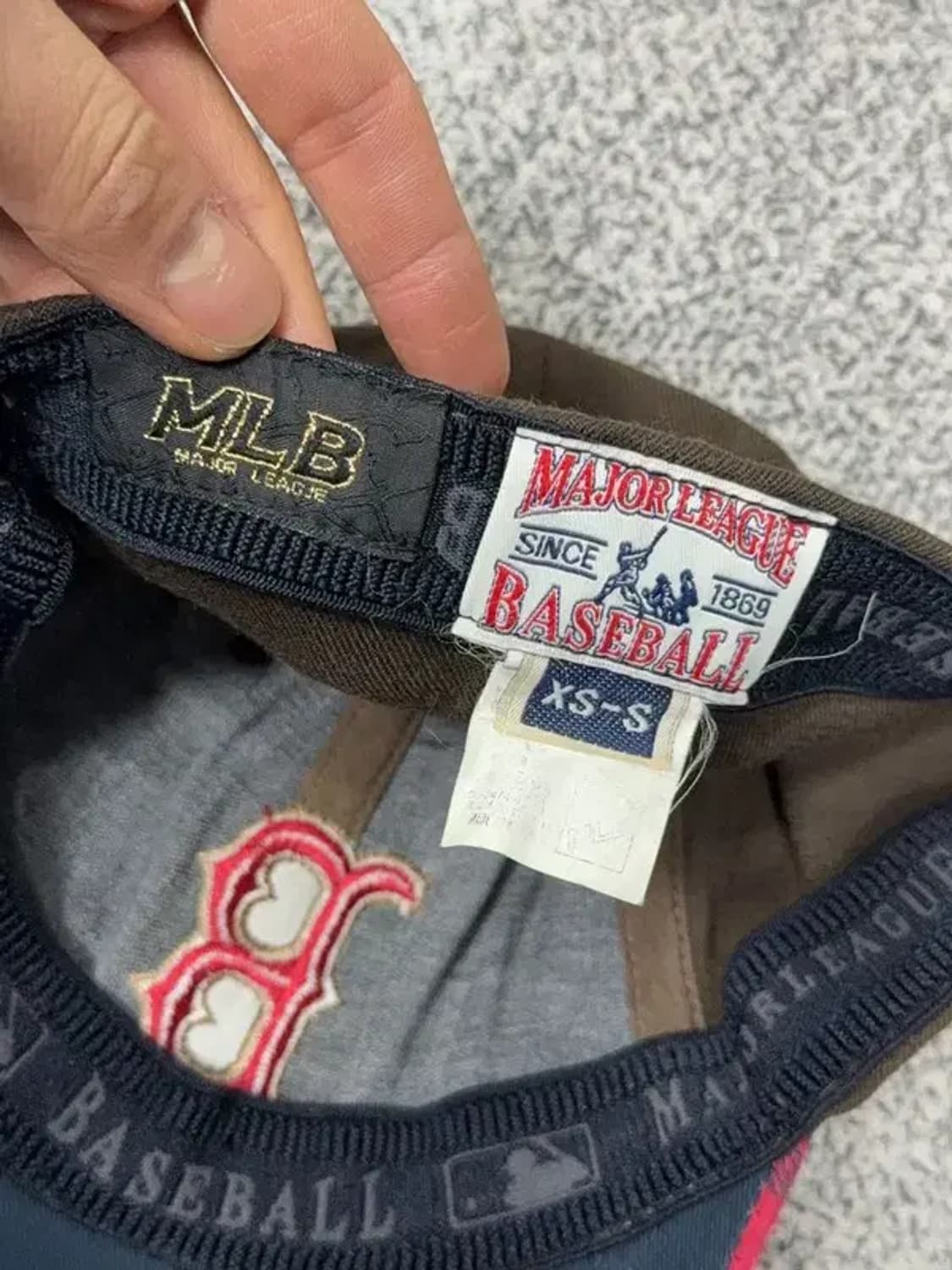 엠엘비 보스턴 브라운 빈티지 볼캡 XS-S 상품이미지5