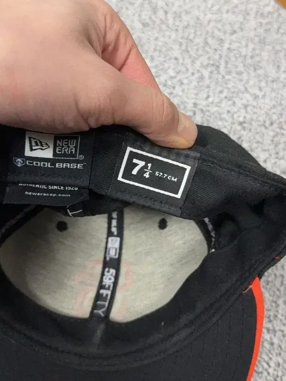 뉴에라 59 피프티 샌프란시스코 블랙 스냅백 7 1/4 상품이미지6