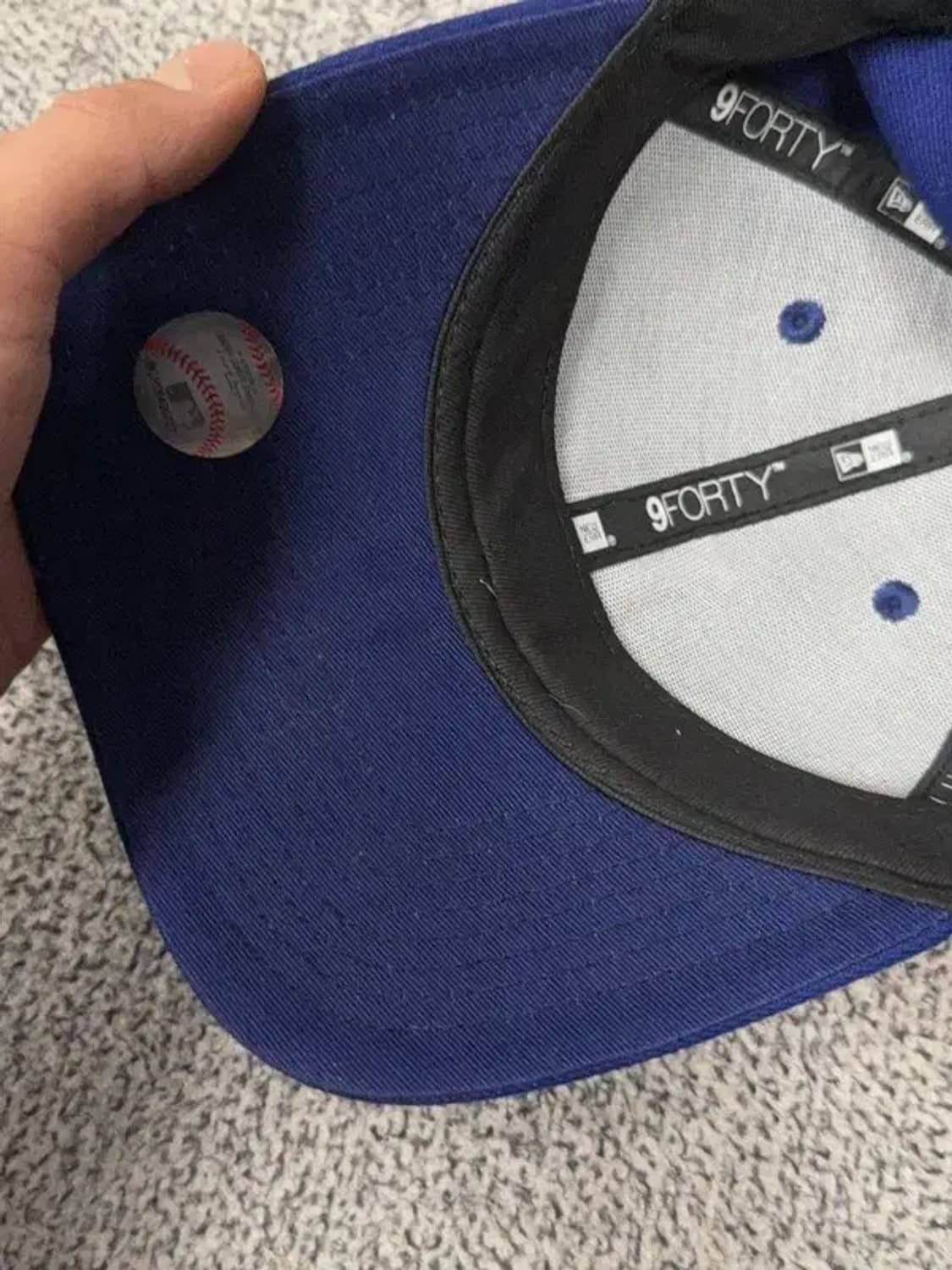 뉴에라 9 포티 LA 다저스 블루 볼캡 ONE SIZE 상품이미지5