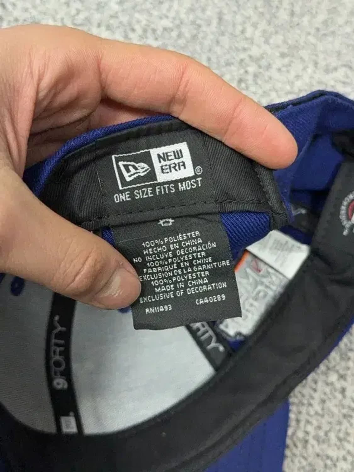 뉴에라 9 포티 LA 다저스 블루 볼캡 ONE SIZE 상품이미지6