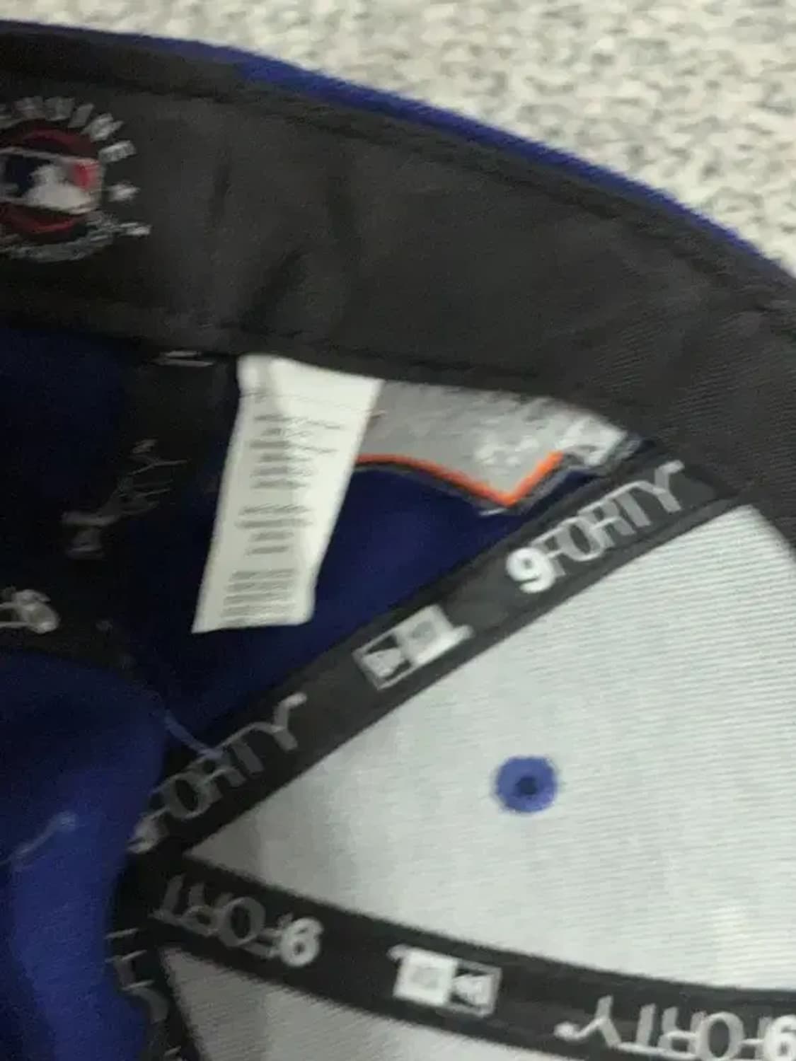 뉴에라 9 포티 LA 다저스 블루 볼캡 ONE SIZE 상품이미지7