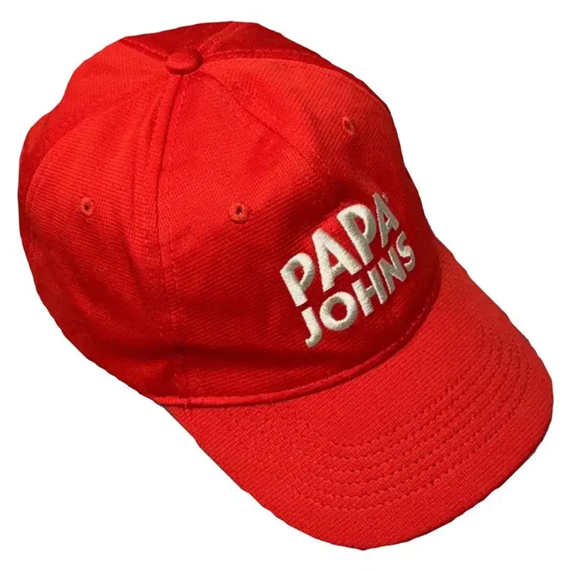 파파존스 빈티지 자수 레드 볼캡 F 상품이미지2