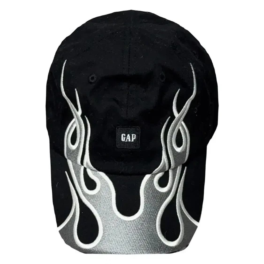 갭 불꽃 프린팅 블랙 볼캡 F 상품이미지1