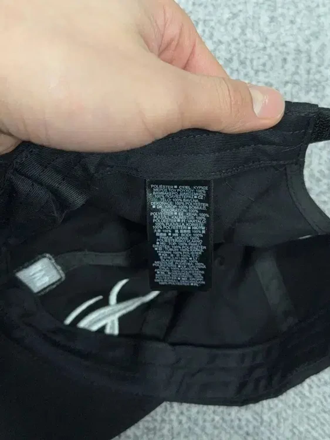 갭 불꽃 프린팅 블랙 볼캡 F 상품이미지6