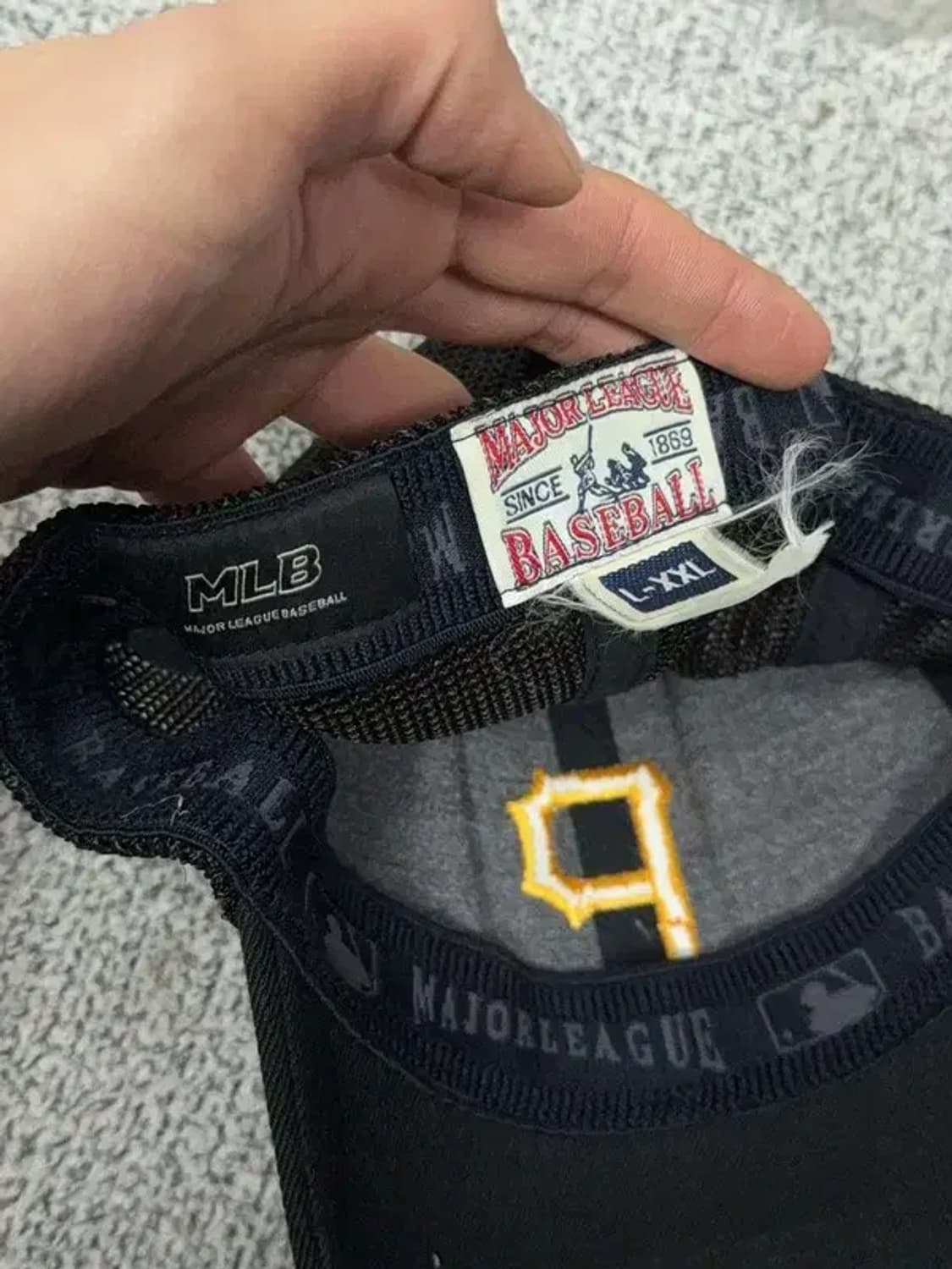 엠엘비 피츠버그 블랙 볼캡 L-XXL 상품이미지6