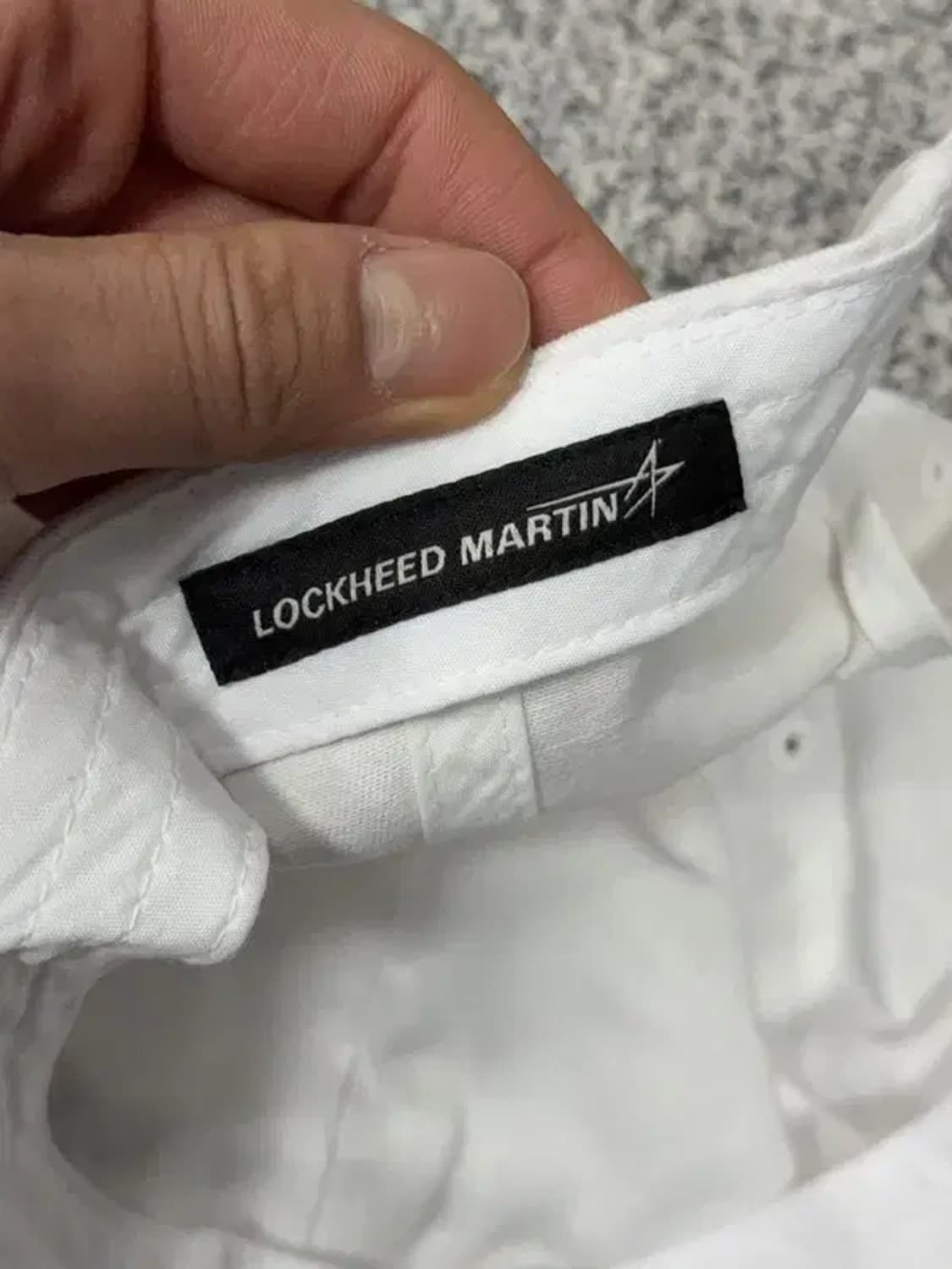 록히드 마틴 프린팅 화이트 캡 F 상품이미지6