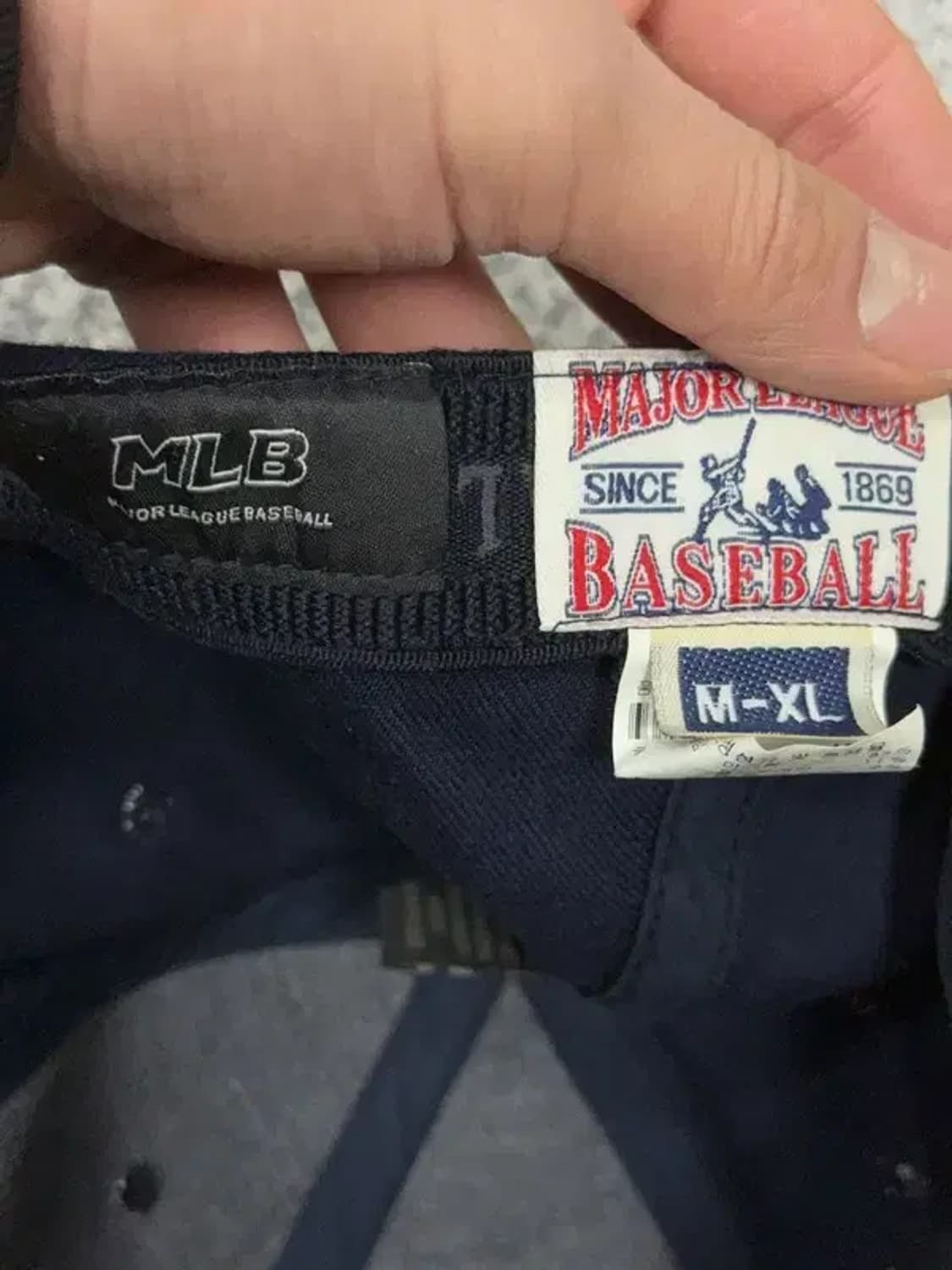 엠엘비 보스턴 로고 네이비 캡 M-XL 상품이미지6