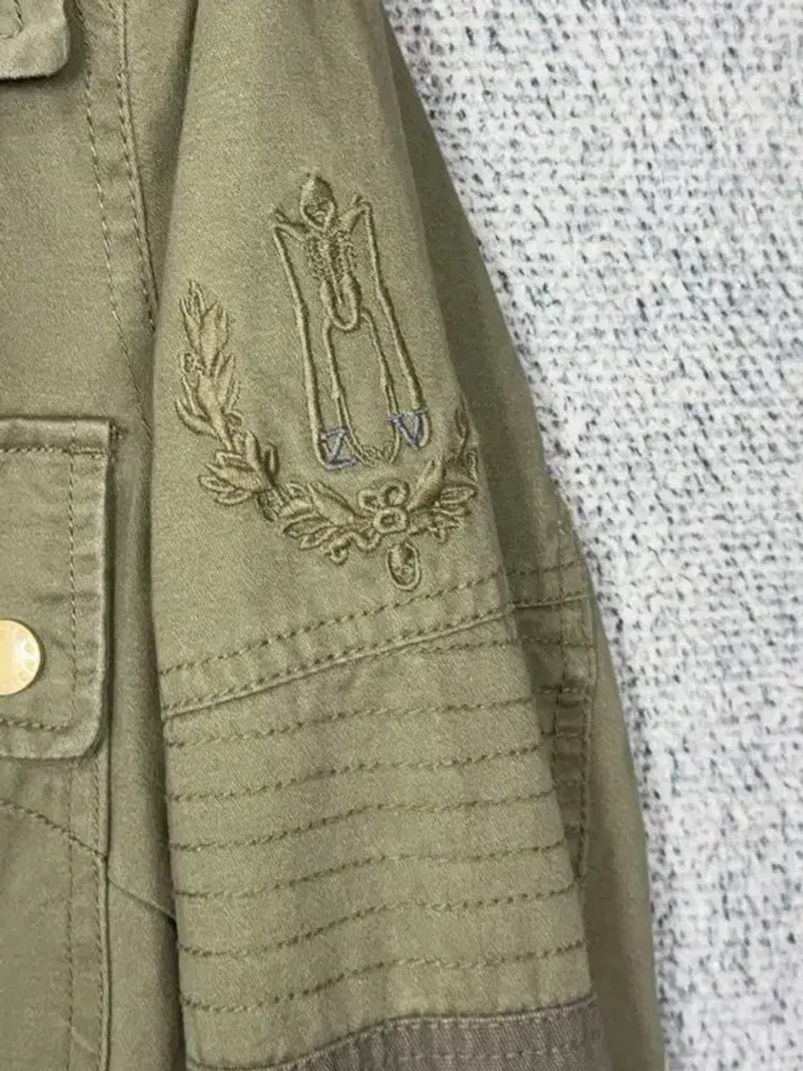 쟈딕 앤 볼테르 카키 쿼드포켓 빈티지 필드 자켓 M 상품이미지6