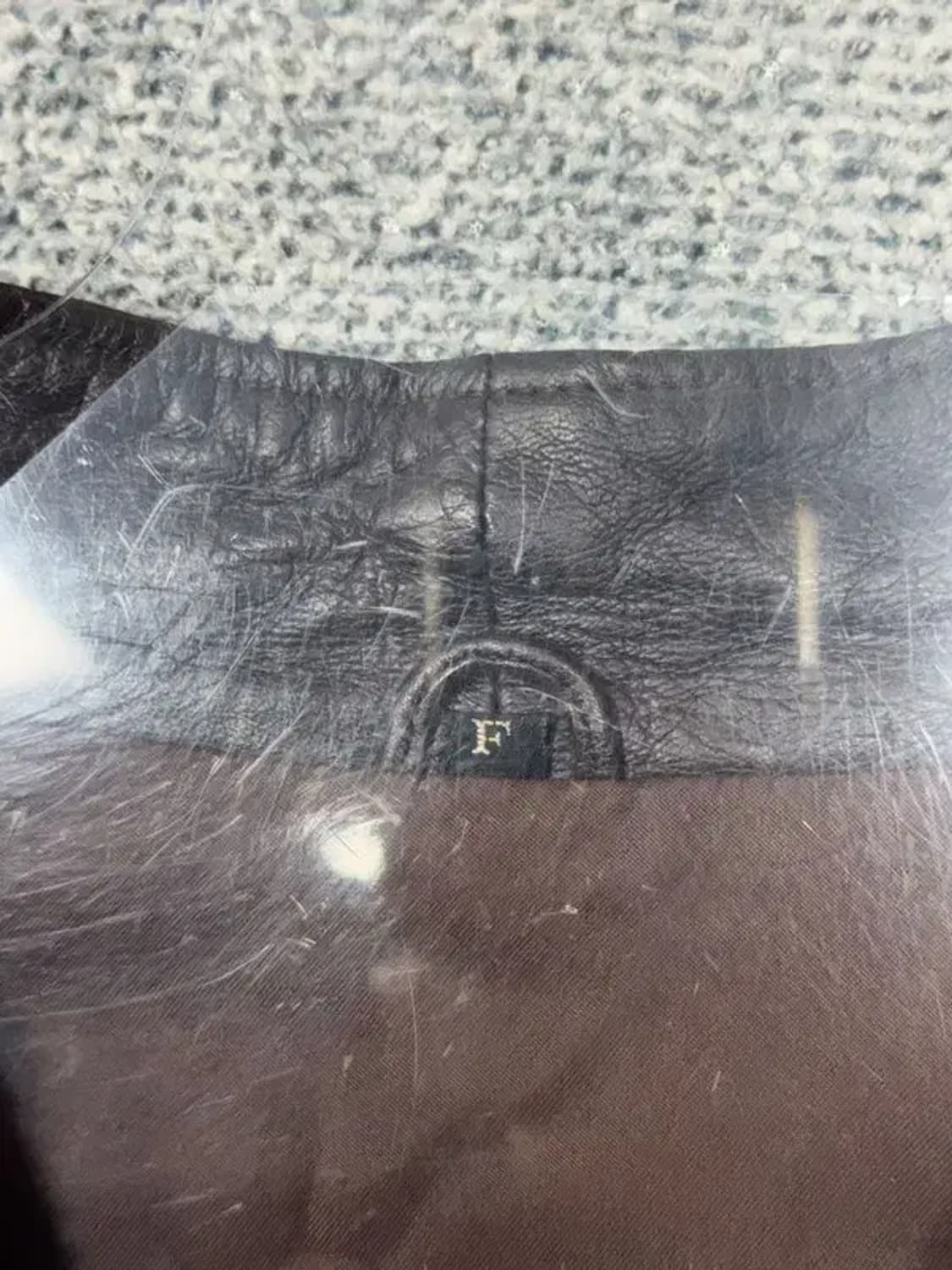 재팬 빈티지 딥브라운 레더 자켓 F 상품이미지8