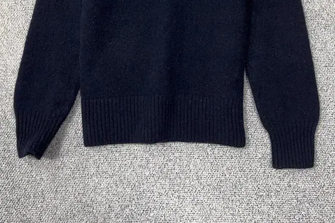 아베크롬비 네이비 순록 로고 울 니트 S 상품이미지4