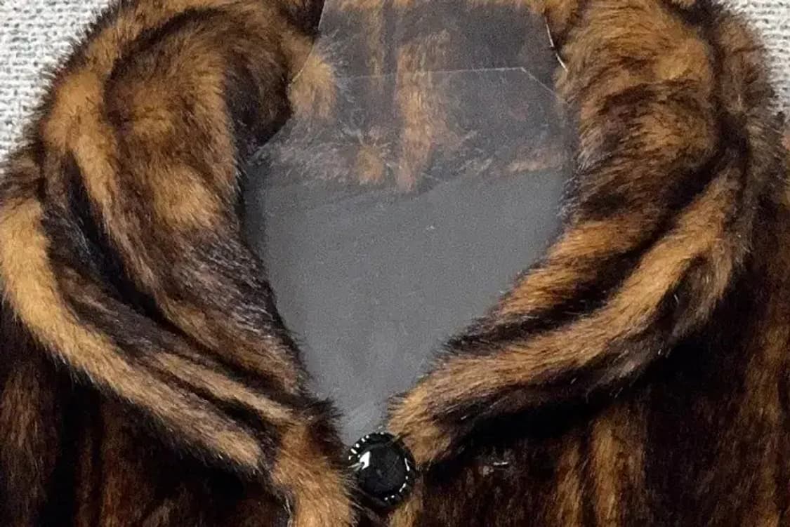 TAMARA 여성 빈티지 브라운 페이크 퍼 코트 88 상품이미지5