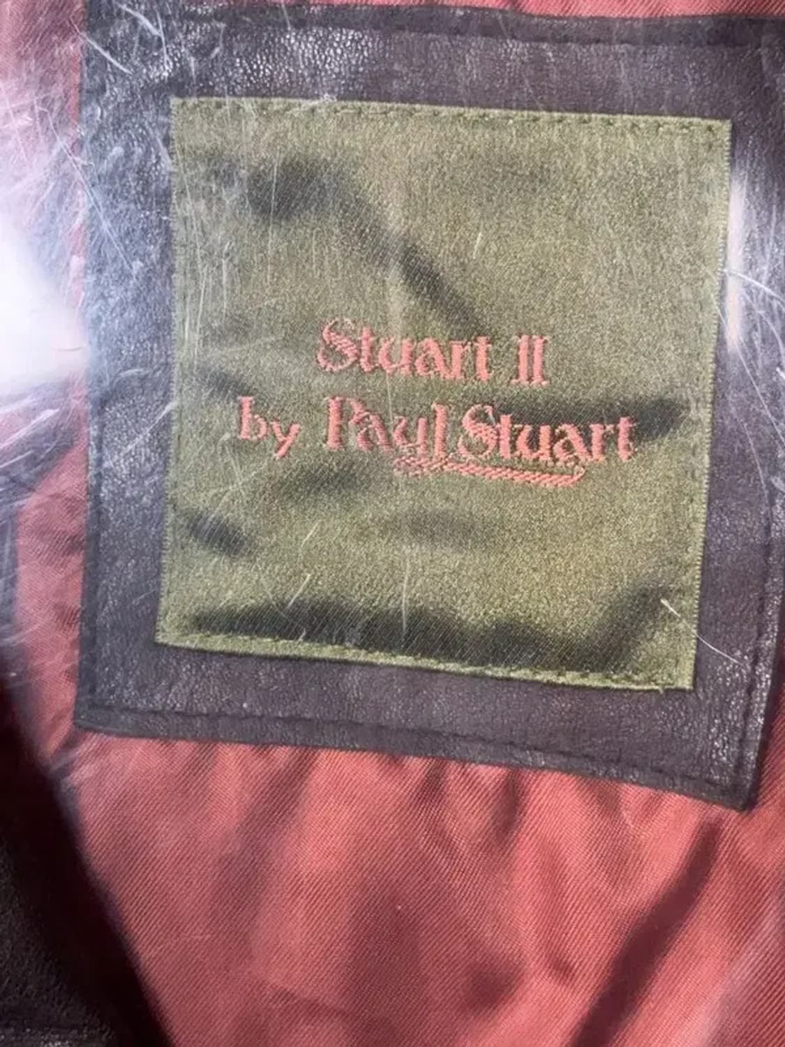 폴 스튜어트 브라운 빈티지 쿼드포켓 양가죽 자켓 100-175 상품이미지6