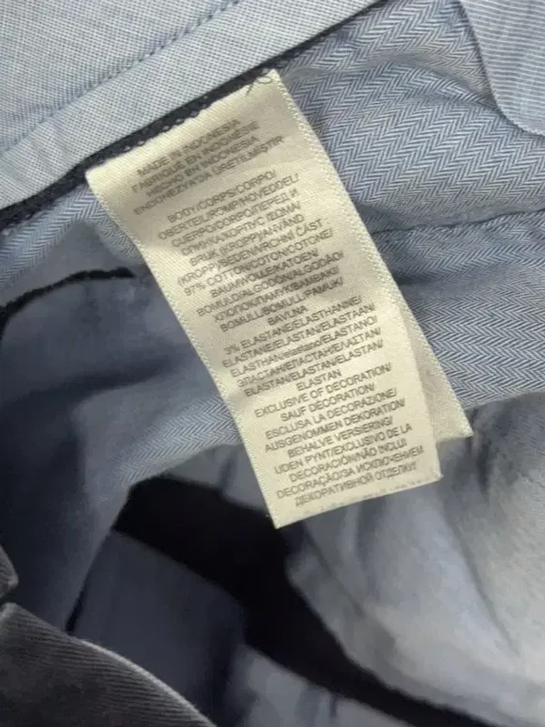 폴로 신형 큐알 네이비 치노 팬츠 28 30 상품이미지7