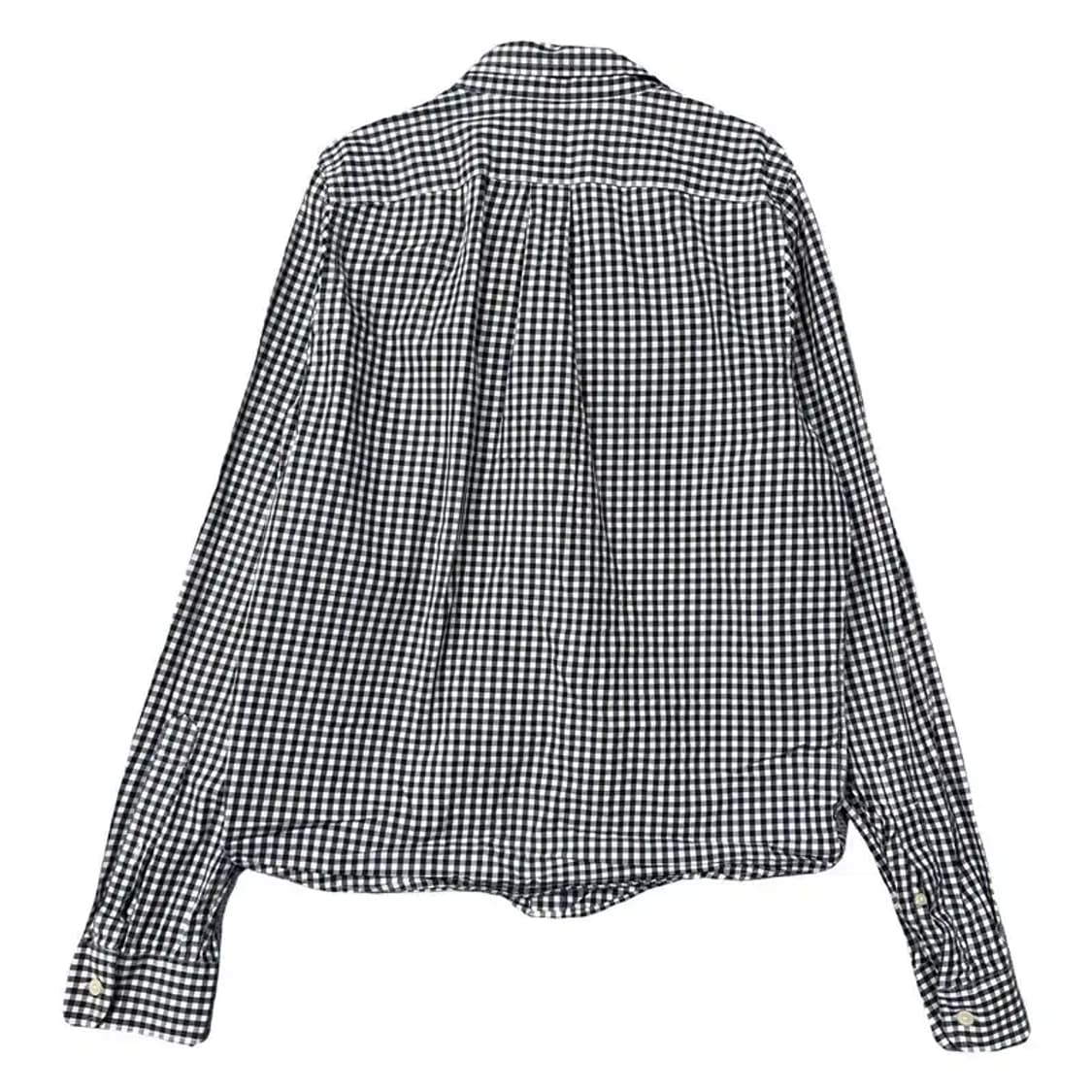 아베크롬비 체크 블랙 셔츠 L 상품이미지2