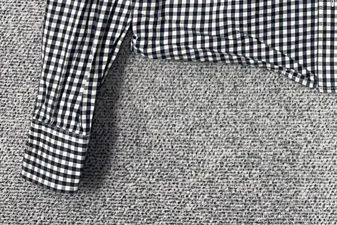 아베크롬비 체크 블랙 셔츠 L 상품이미지6