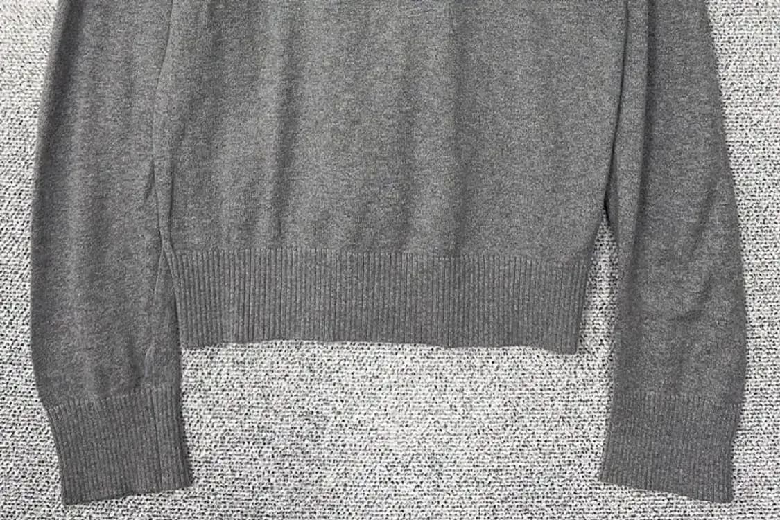 아베크롬비 그레이 순록 로고 브이넥 니트 S 상품이미지4