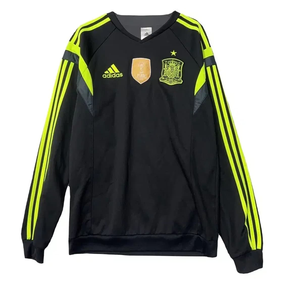 아디다스 형광 스페인 블랙 블록코어 풋볼 맨투맨 095 상품이미지1